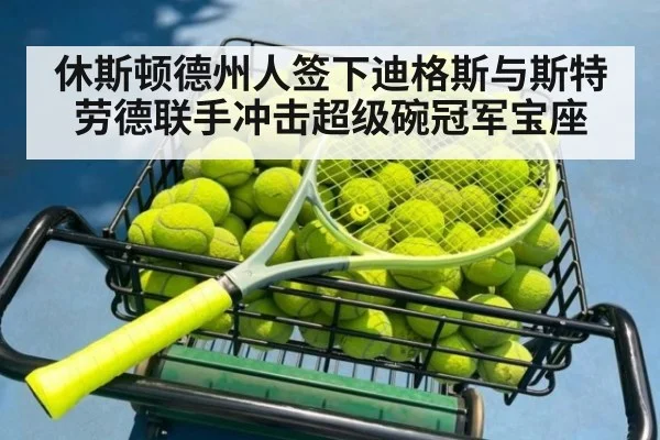 休斯顿德州人签下迪格斯与斯特劳德联手冲击超级碗冠军宝座